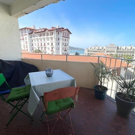 Hendaye Plage Charmant Studio 2Pers Avec Grande Terrasse Vue Mer エクステリア 写真