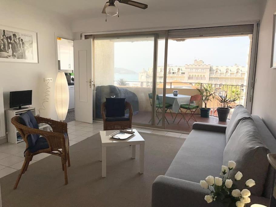 Hendaye Plage Charmant Studio 2Pers Avec Grande Terrasse Vue Mer エクステリア 写真