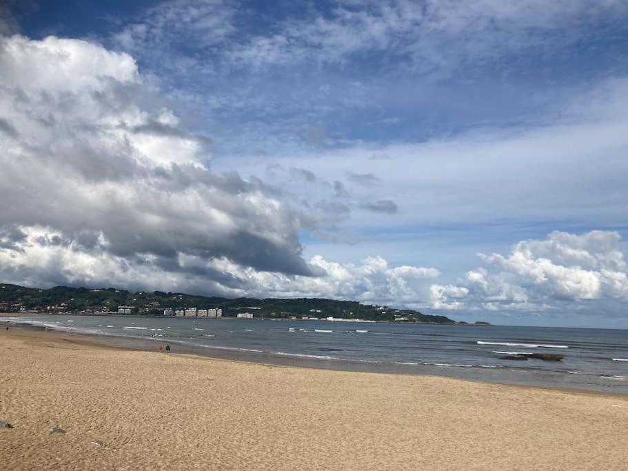 Hendaye Plage Charmant Studio 2Pers Avec Grande Terrasse Vue Mer エクステリア 写真