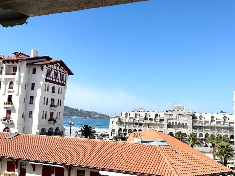 Hendaye Plage Charmant Studio 2Pers Avec Grande Terrasse Vue Mer エクステリア 写真